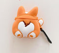 Cute Cartoon Corgi Dog Premium AirPods Case Shock Proof Cover