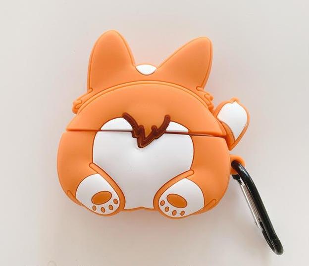 Cute Cartoon Corgi Dog Premium AirPods Pro Case Shock Proof Cover