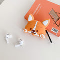 Cute Cartoon Corgi Dog Premium AirPods Pro Case Shock Proof Cover