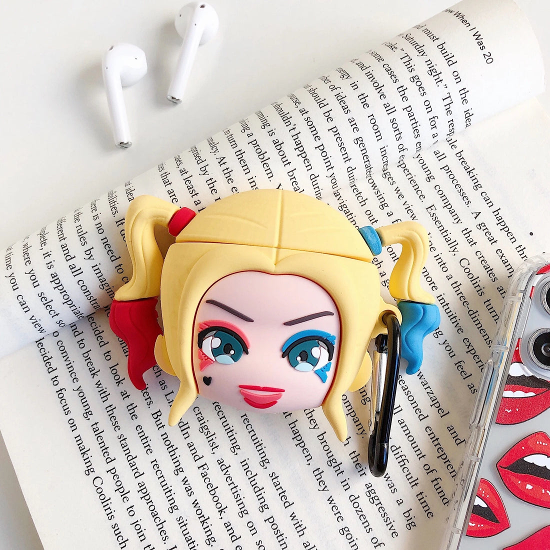 Harley Quinn Premium AirPods Case Shock Proof Cover