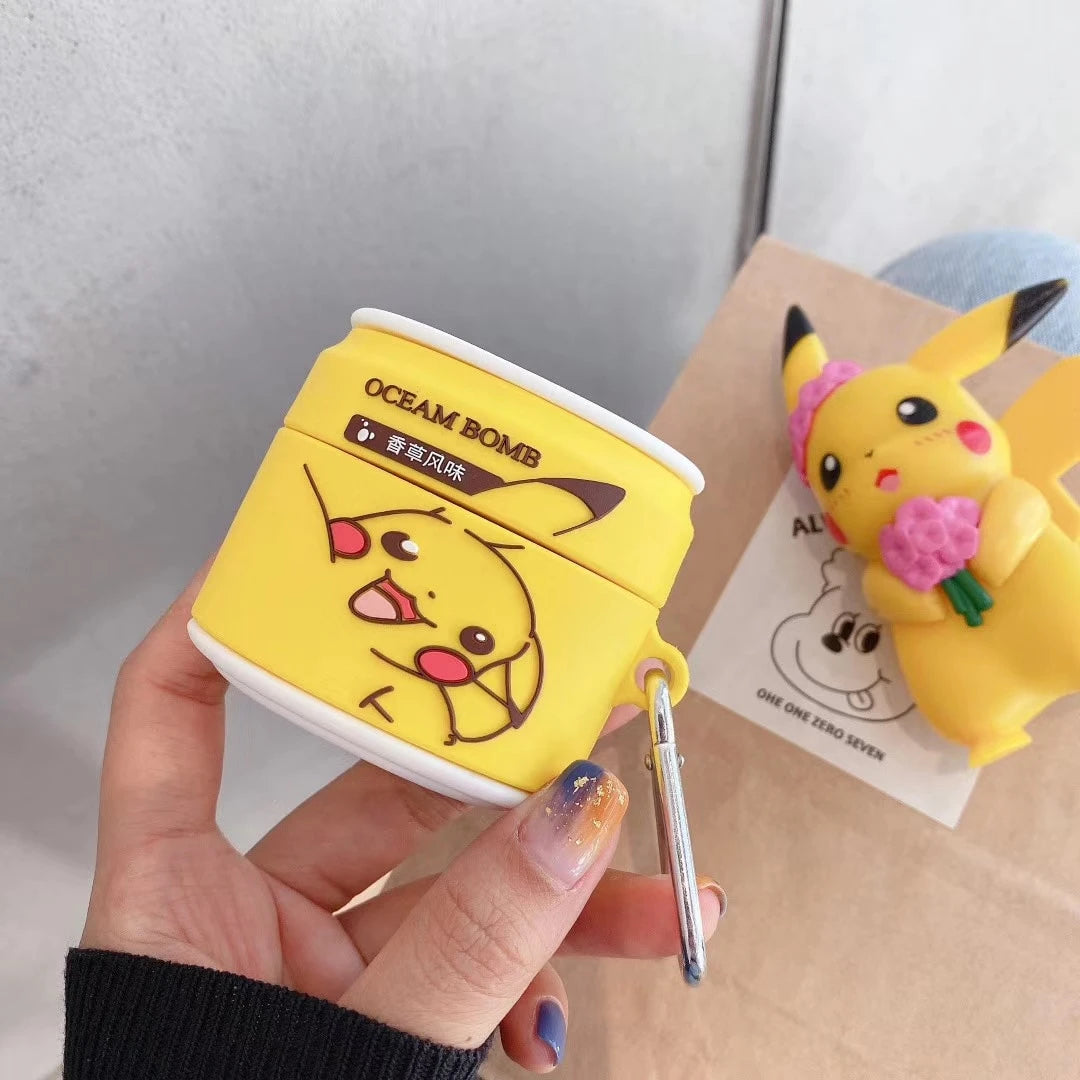 Pikachu Soda Can Premium AirPods Pro Case Shock Proof Cover