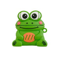 Cute Cartoon Happy Frog Premium AirPods Case Shock Proof Cover