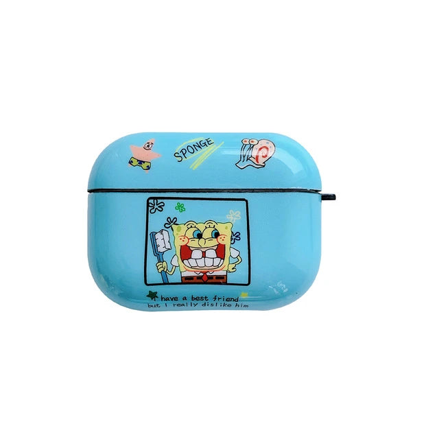 Spongebob 'Spongebob | Patrick' AirPods Pro Case Shock Proof Cover