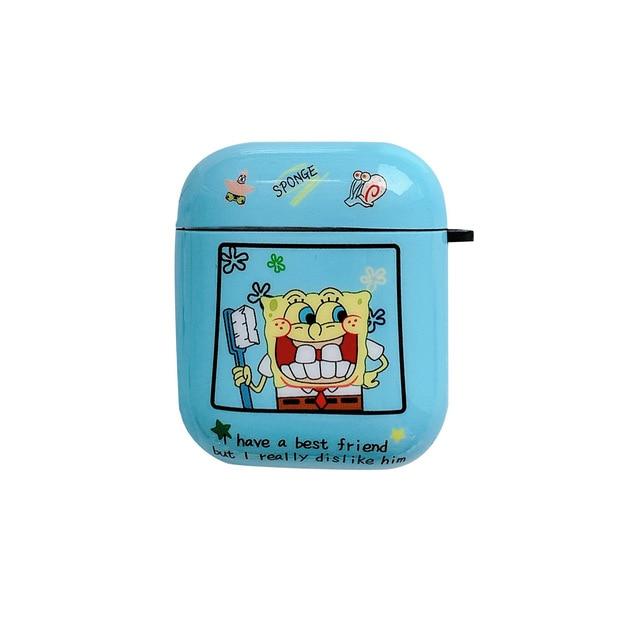 Spongebob 'Spongebob | Patrick' AirPods Case Shock Proof Cover