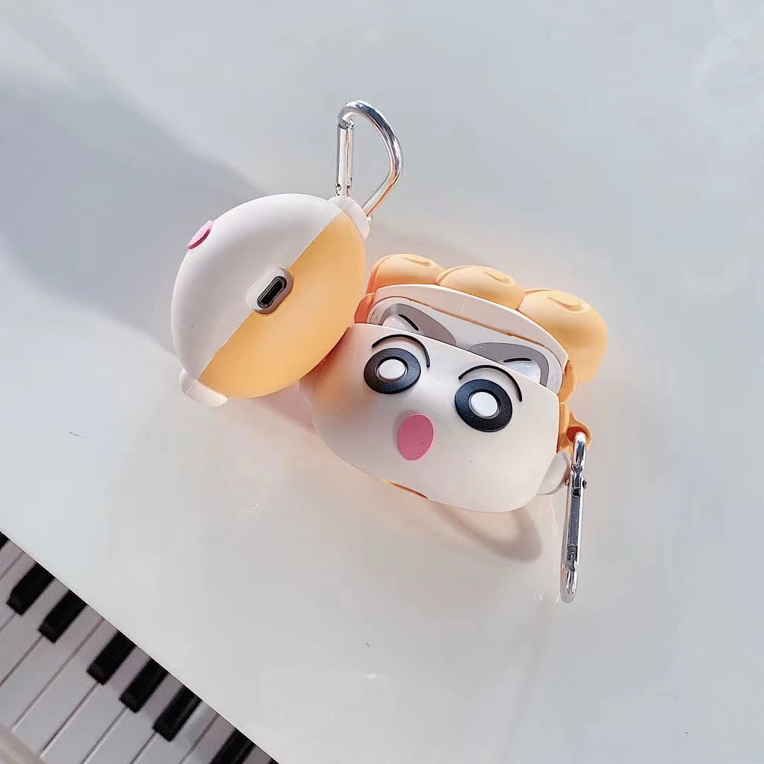 Shin Chan 'Himawari Nohara' Premium AirPods Case Shock Proof Cover