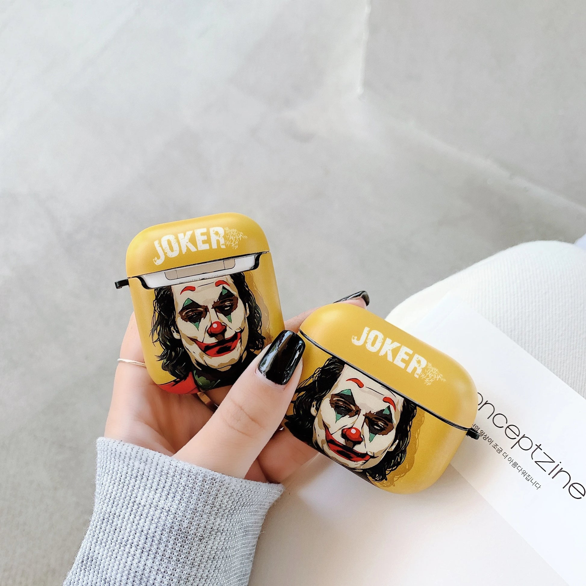 Joker 'Arthur Fleck | Yellow | Hope' AirPods Case Shock Proof Cover