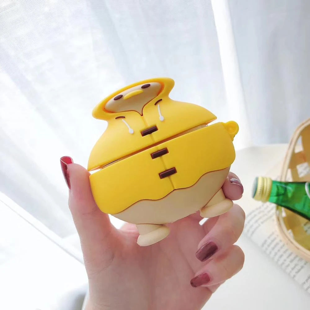 Yellow Duck Kigurumi Premium AirPods Case Shock Proof Cover