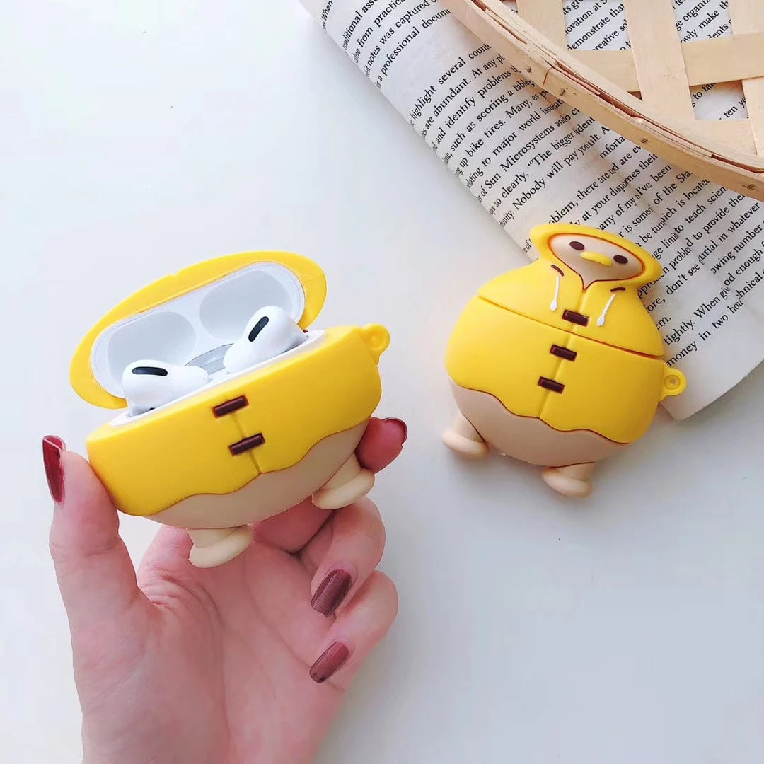 Yellow Duck Kigurumi Premium AirPods Pro Case Shock Proof Cover