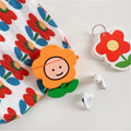 Cute Happy Sunflower w/Stem Cable Protector Premium AirPods Pro Case Shock Proof Cover