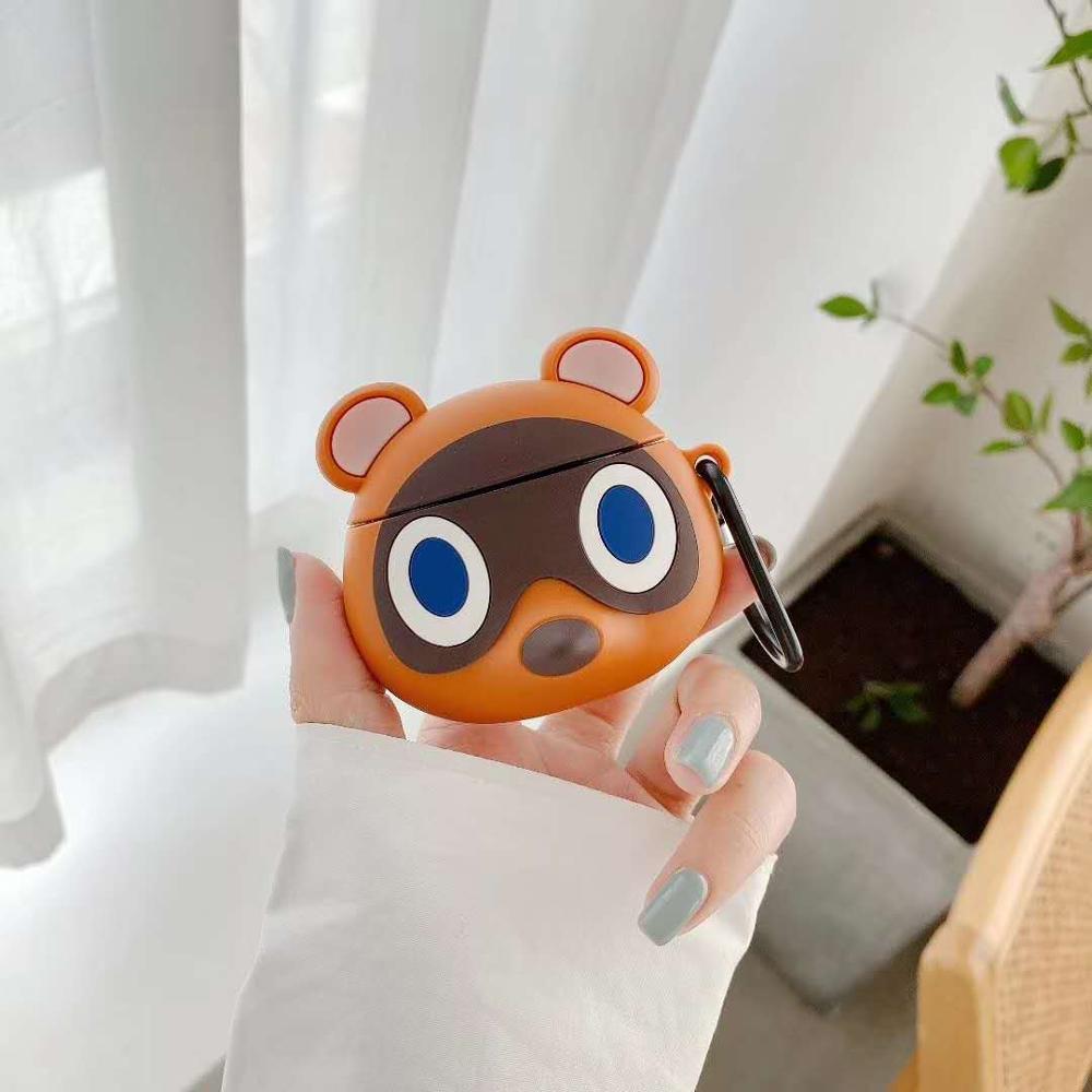 Cute Raccoon Premium AirPods Case Shock Proof Cover