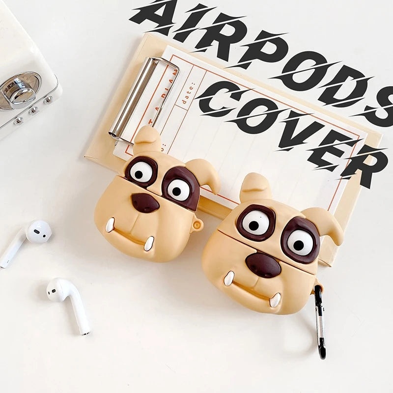 Cute Bulldog Premium AirPods Pro Case Shock Proof Cover