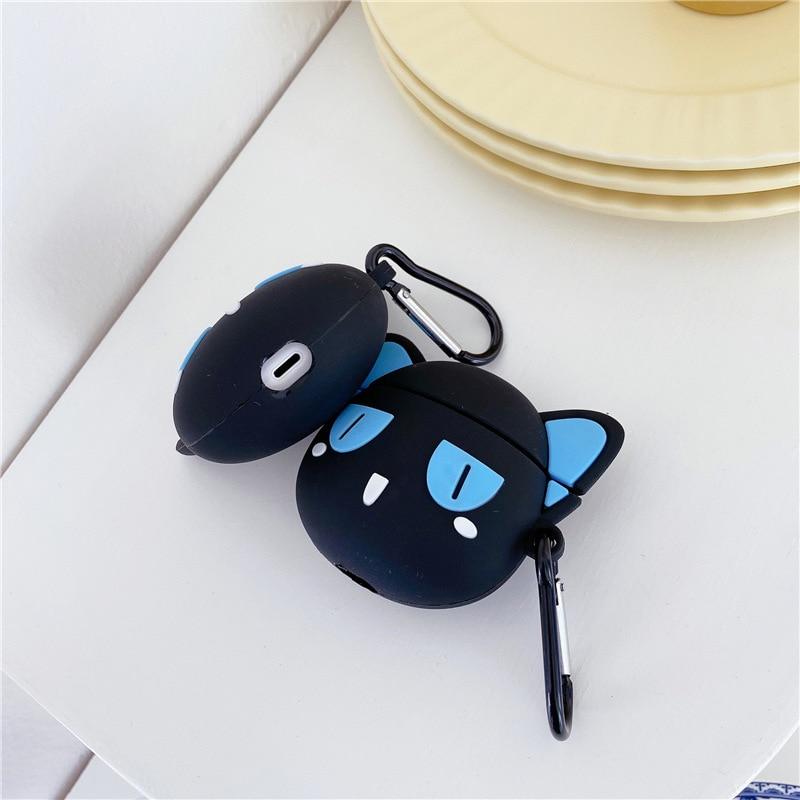 Black Cat Premium AirPods Case Shock Proof Cover