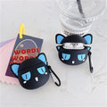 Black Cat Premium AirPods Case Shock Proof Cover