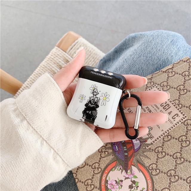 Fragment Daisy Graffiti AirPods Case Shock Proof Cover