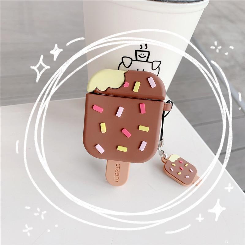 Ice Cream Bar with Sprinkles Premium AirPods Case Shock Proof Cover