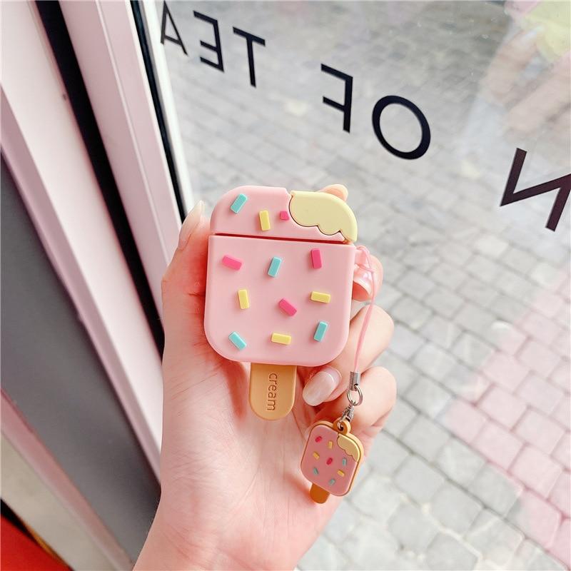 Ice Cream Bar with Sprinkles Premium AirPods Case Shock Proof Cover