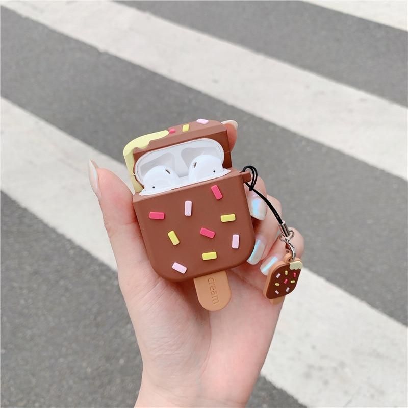 Ice Cream Bar with Sprinkles Premium AirPods Case Shock Proof Cover