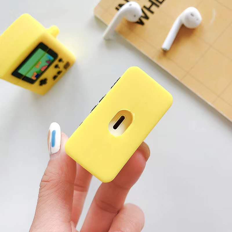 Retro Tetris Game Console Premium AirPods Case Shock Proof Cover