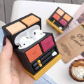 Cute Makeup Cosmetics Palette Premium AirPods Case Shock Proof Cover