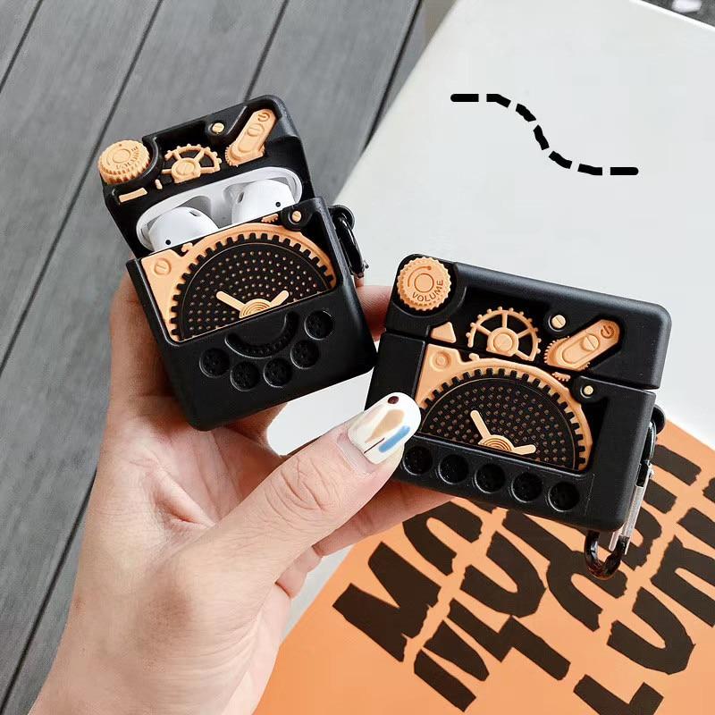 Mechanical Gear Premium AirPods Case Shock Proof Cover