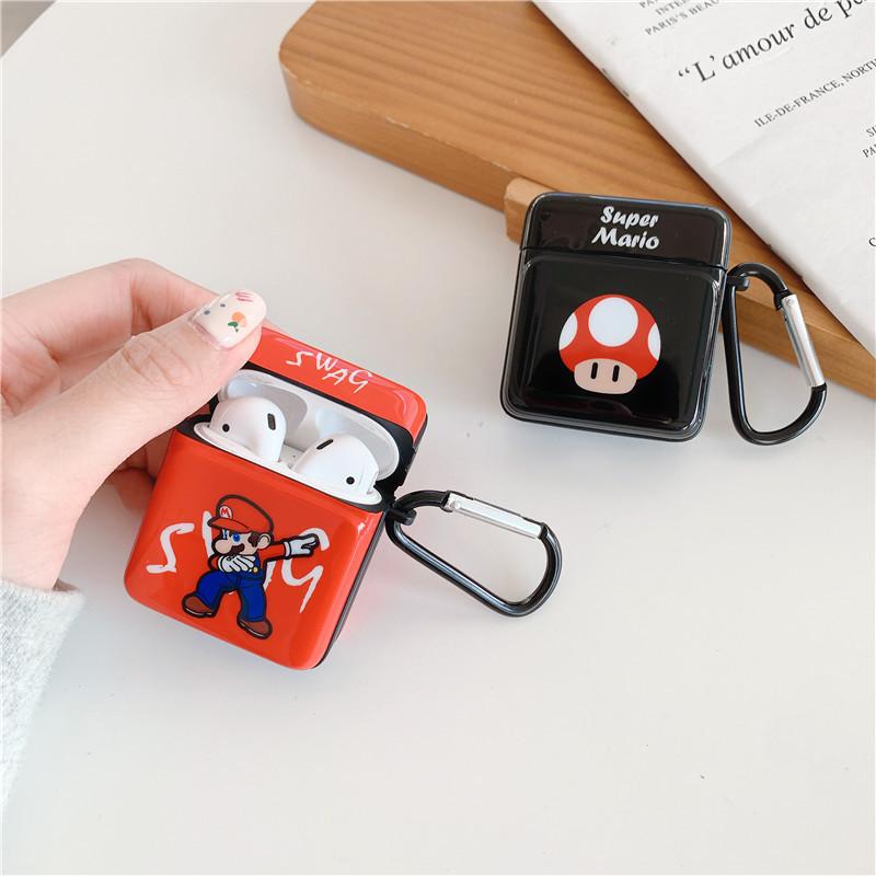 Super Mario 'Swag' AirPods Case Shock Proof Cover
