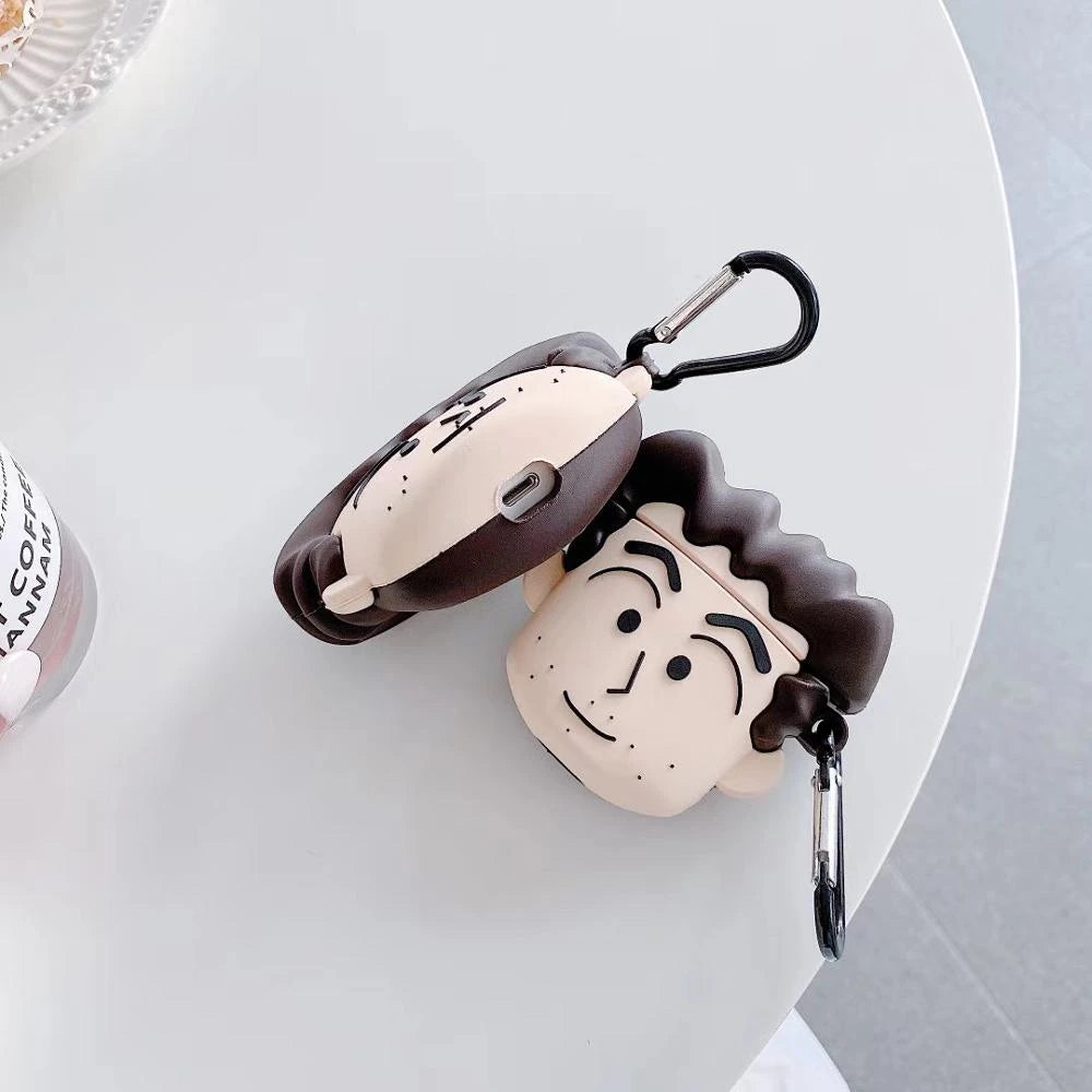 Shin Chan 'Nohara Hiroshi' Premium AirPods Case Shock Proof Cover