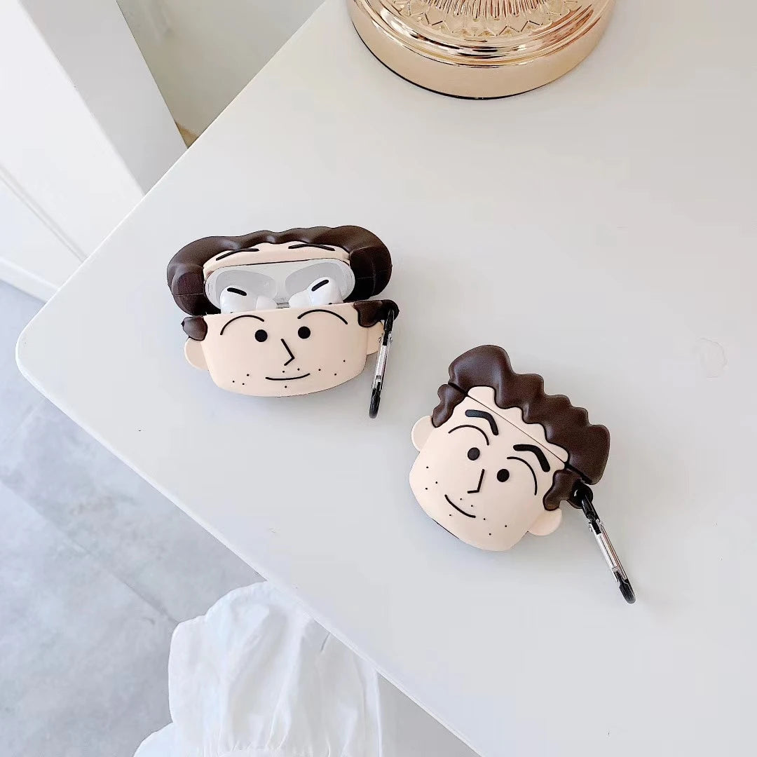 Shin Chan 'Nohara Hiroshi' Premium AirPods Pro Case Shock Proof Cover