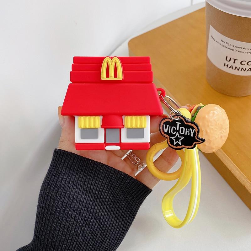 McDonald's Mini Restaurant Premium AirPods Case Shock Proof Cover