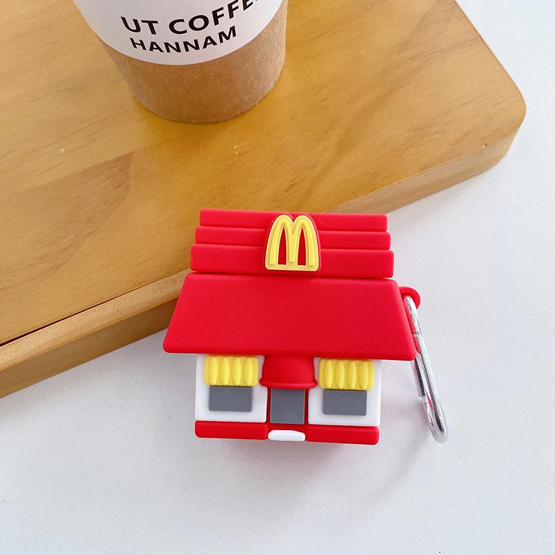 McDonald's Mini Restaurant Premium AirPods Case Shock Proof Cover