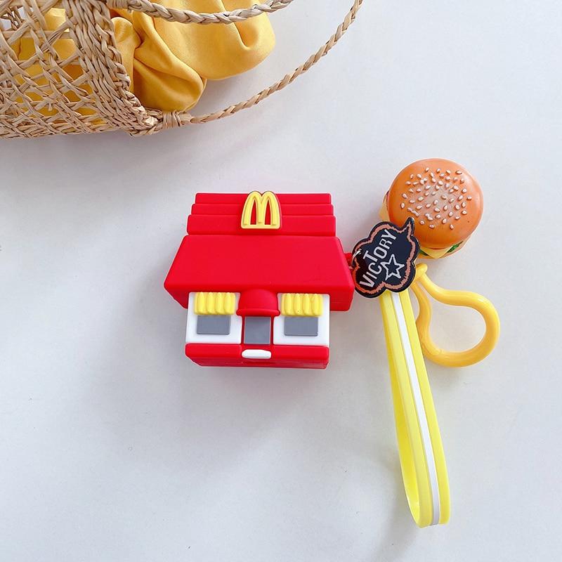 McDonald's Mini Restaurant Premium AirPods Case Shock Proof Cover