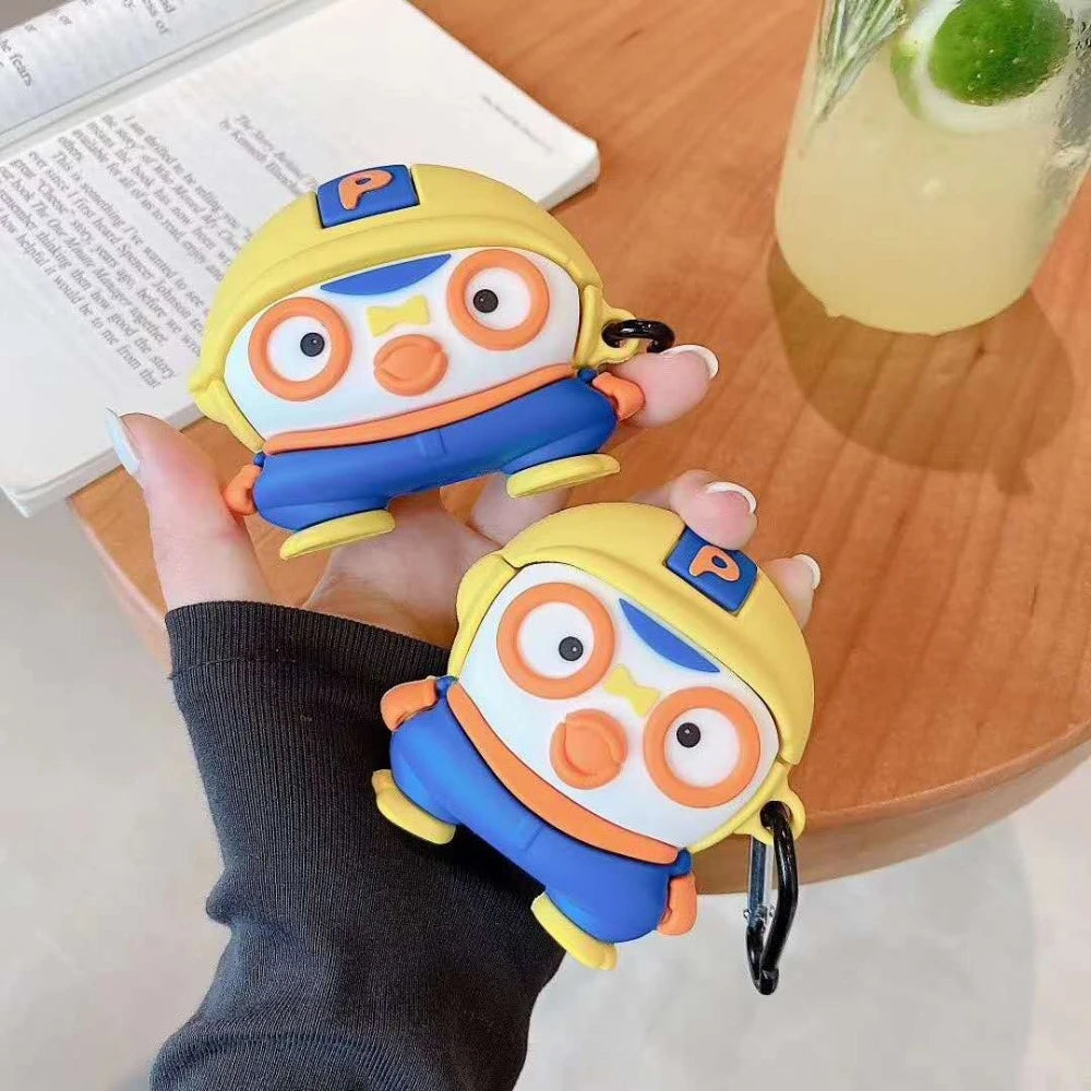 Pororo the Little Penguin Premium AirPods Pro Case Shock Proof Cover