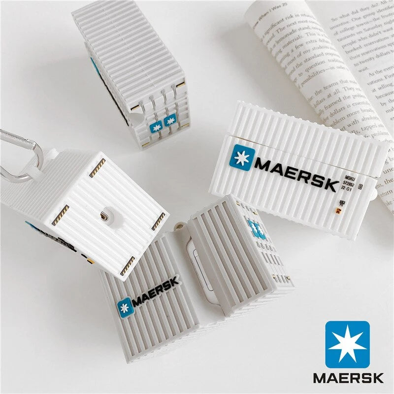 Maersk Container Premium AirPods Case Shock Proof Cover