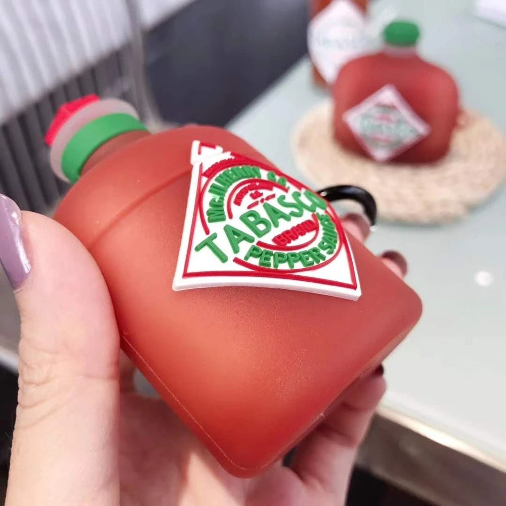 Tabasco Hot Sauce Premium AirPods Case Shock Proof Cover