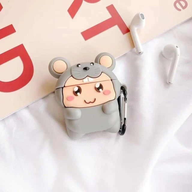 Baby in a Mouse Costume Premium AirPods Case Shock Proof Cover