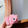 Cute Pig Camera AirPods Case Shock Proof Cover