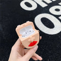 3D Model Face Premium AirPods Case Shock Proof Cover