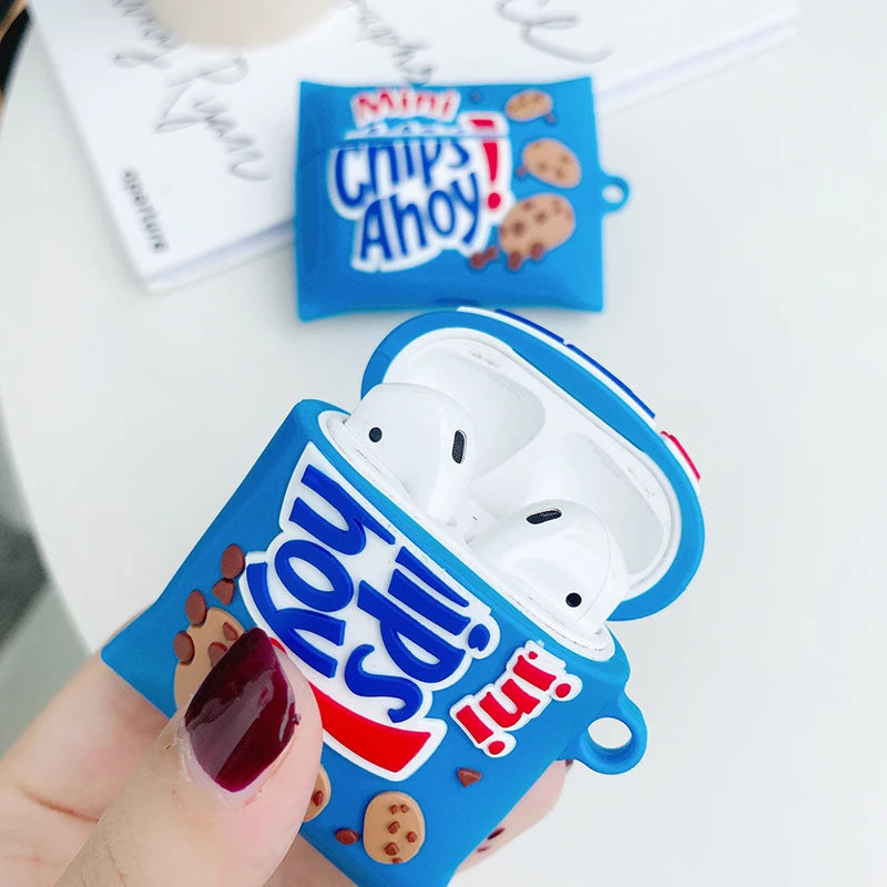 Mini Chips Ahoy AirPods Case Shock Proof Cover