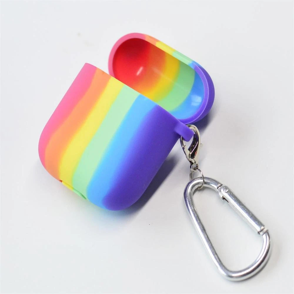 Rainbow AirPods Case Shock Proof Cover