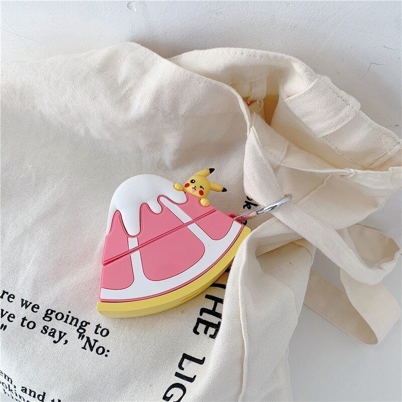 Pokemon 'Pikachu | Grapefruit' Premium AirPods Case Shock Proof Cover