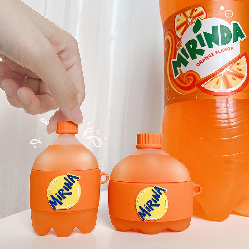 Mirinda Orange Soda Premium AirPods Pro Case Shock Proof Cover