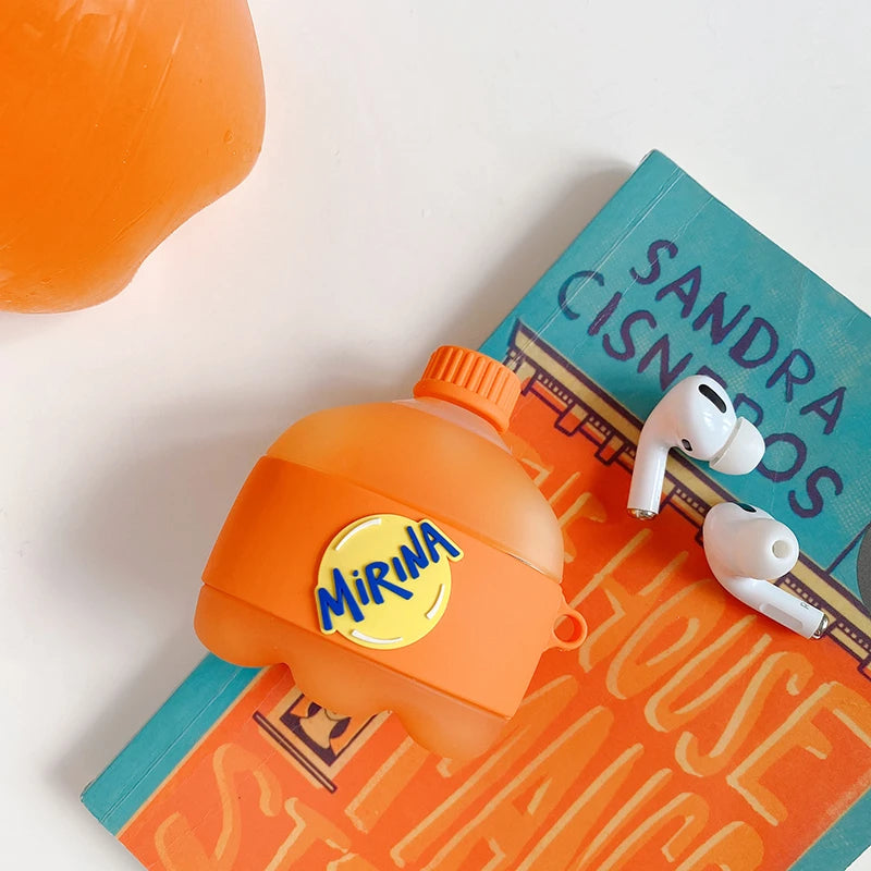 Mirinda Orange Soda Premium AirPods Pro Case Shock Proof Cover