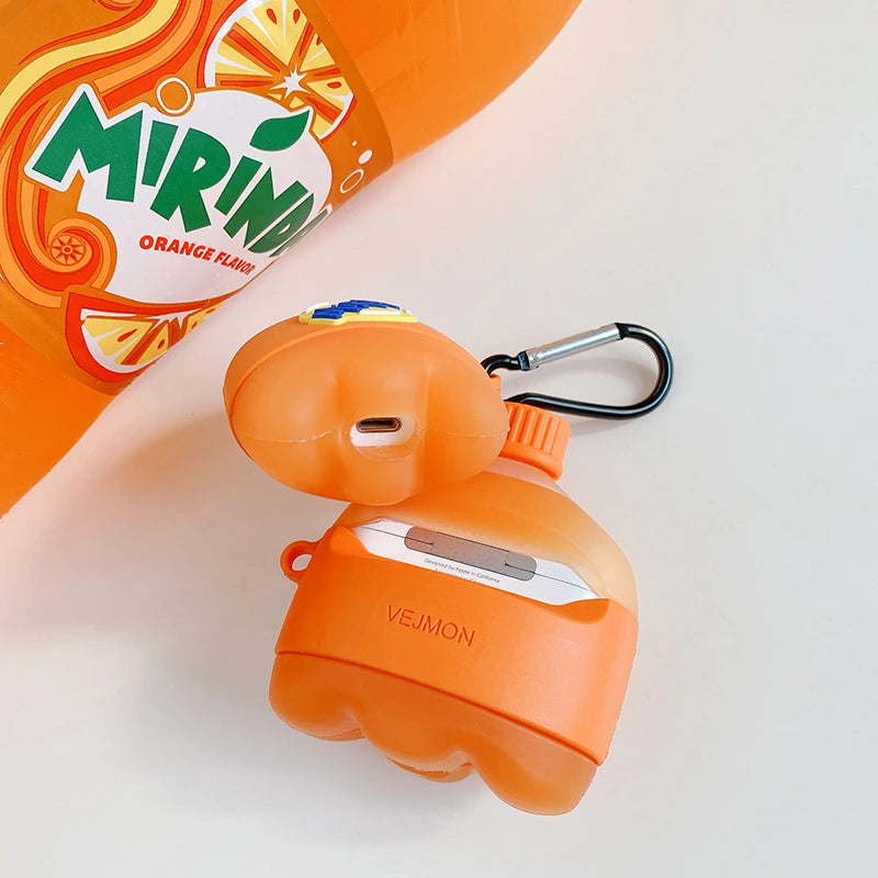 Mirinda Orange Soda Premium AirPods Pro Case Shock Proof Cover