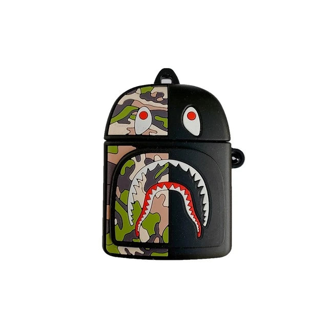 Bape Shark Backpack Premium AirPods Case Shock Proof Cover