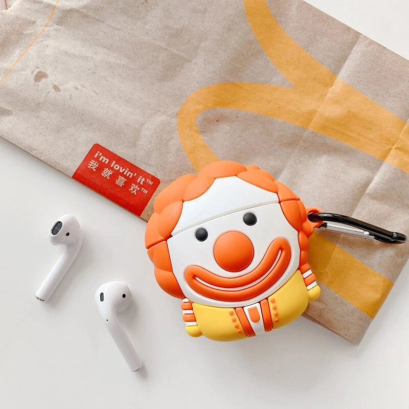 Classic Ronald McDonald Premium AirPods Case Shock Proof Cover