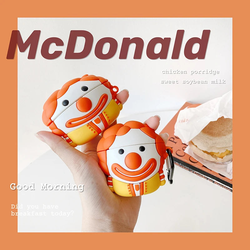 Classic Ronald McDonald Premium AirPods Pro Case Shock Proof Cover