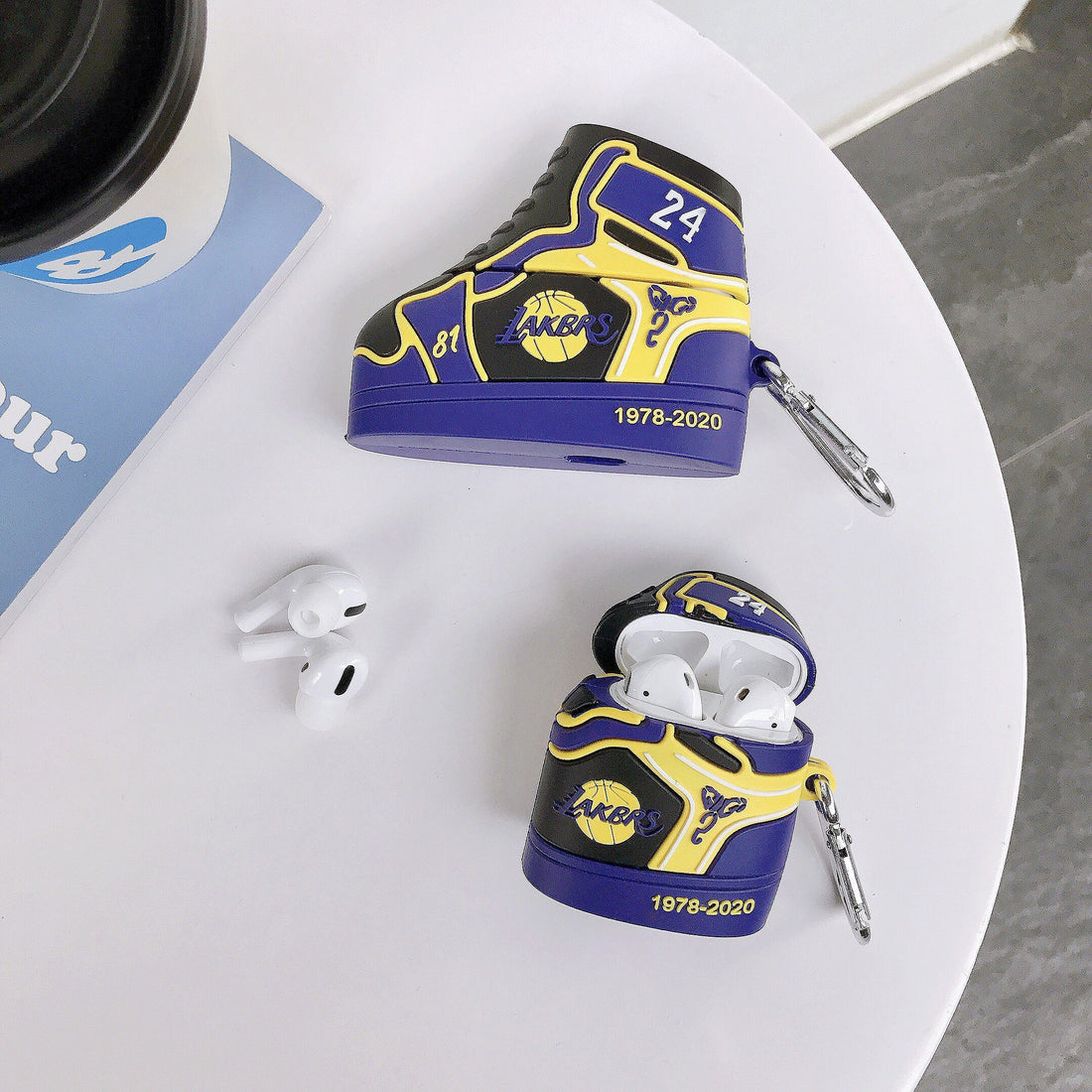 Kobe Bryant Sneaker '24' Premium AirPods Case Shock Proof Cover