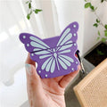 Purple Butterfly Premium AirPods Case Shock Proof Cover