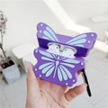 Purple Butterfly Premium AirPods Case Shock Proof Cover