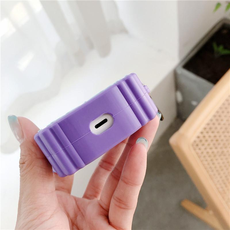 Purple Butterfly Premium AirPods Case Shock Proof Cover