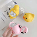 Cute Little Yellow Duck Premium AirPods Case Shock Proof Cover